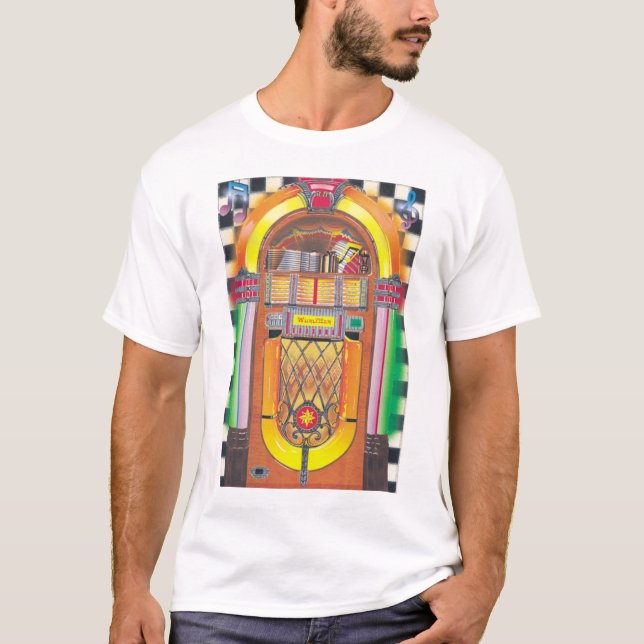 Rockin Jukebox Tee Shirt (Framsida)
