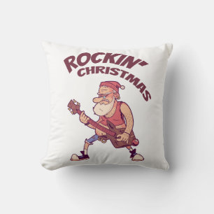 Rockin jul, tomten rocking med Guitar Invita Kudde