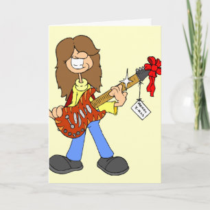 Rockin julDude Helgkort