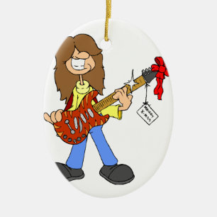 Rockin julDude Julgransprydnad Keramik