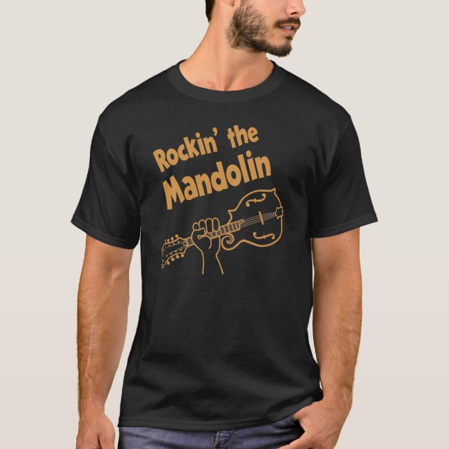 ROCKIN' MANDOLINEN TEE SHIRT (Framsida)