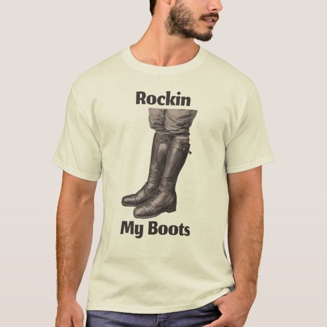 Rockin My Boots T-Shirt (Framsida)