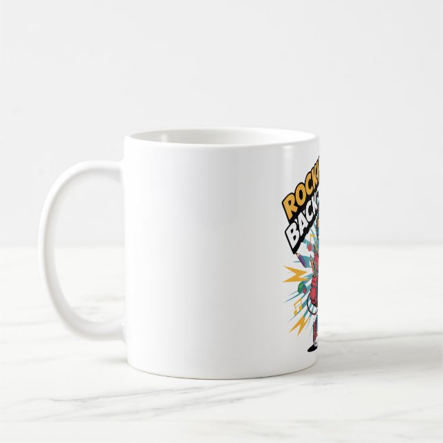Rockin’ My Way Back to school Kid Kaffemugg (Vänster)