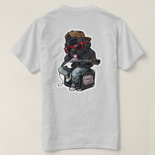 Rockin' Notta Bear T Shirt (Design baksida)