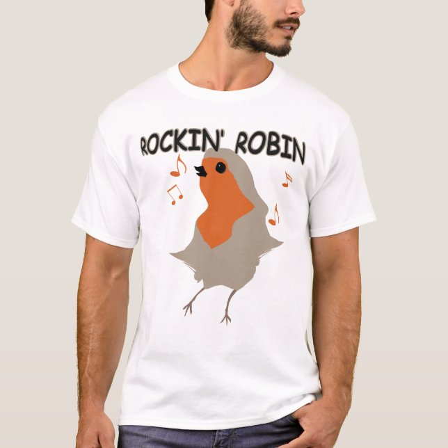 Rockin Robin T skjorta Tee (Framsida)