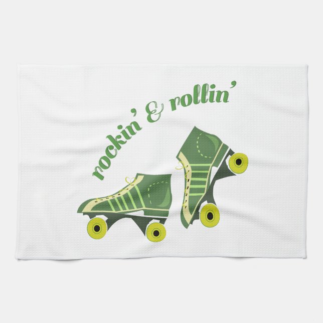 Rockin & Rollin Kökshandduk (Horisontell)