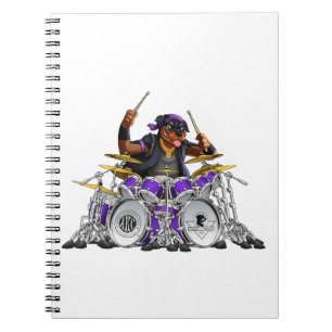 Rockin Rottie handelsresande Anteckningsbok