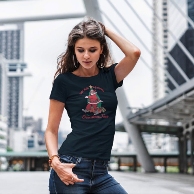 Rockin Santa T Shirt (Skapare uppladdad)