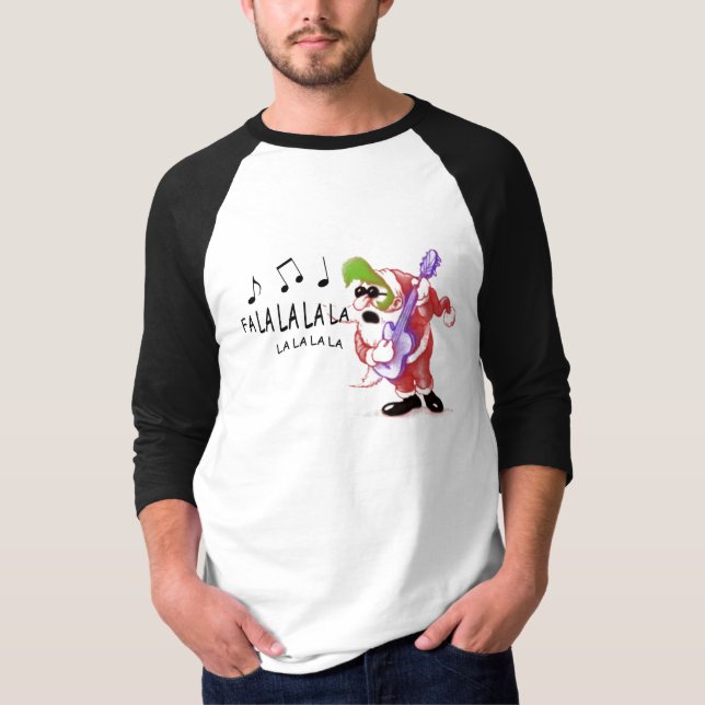 Rockin Santa T Shirt (Framsida)