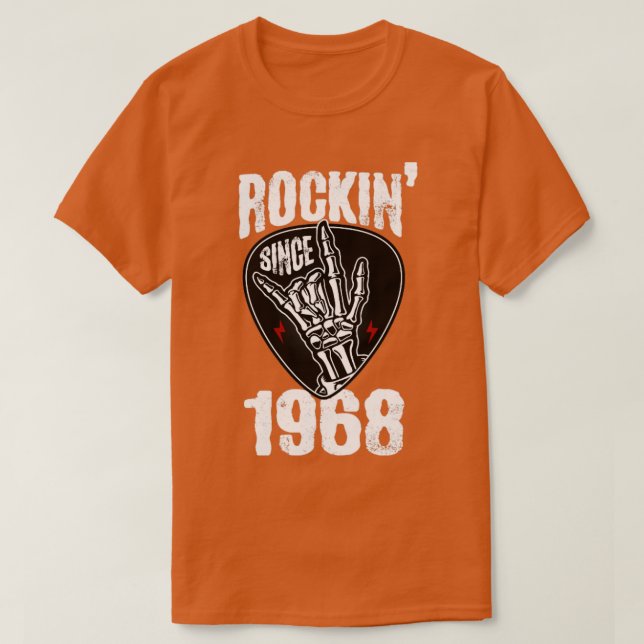 Rockin sedan 1968 t shirt (Design framsida)