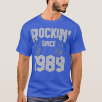 Rockin' sedan 1989 Vintage Rock musik Fläkt 33:e b