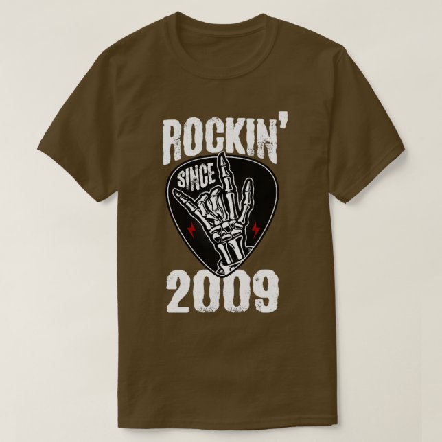 Rockin sedan 2009 t shirt (Design framsida)