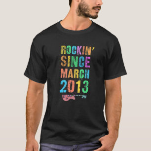 Rockin' sedan MARCH 2013 Fantastisk Rockstar 10Th T Shirt