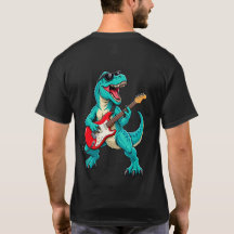 Rockin' T-Rex - Cool Dinosaur Gitarrist Hoodie