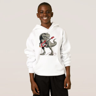 Rockin' T-Rex: Dinosaur som spelar elgitarr T Shirt
