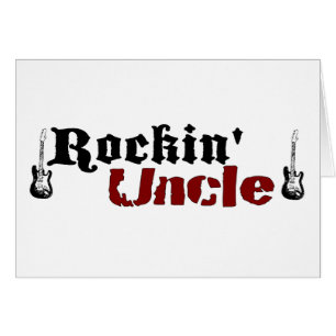 Rockin Uncle Hälsningskort