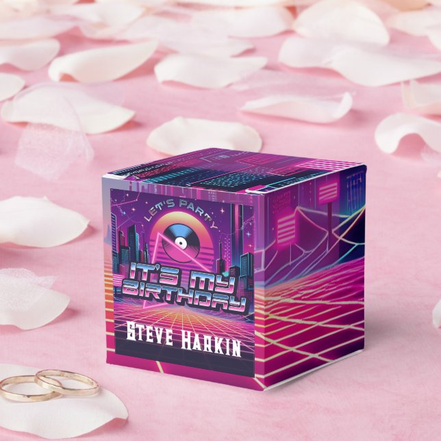 Rockin Vaporwave Party Presentaskar (Bröllop)