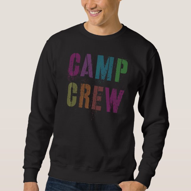 Rockin'Camp Crew Sommarstabschef Lärare S Lång Ärmad Tröja (Framsida)