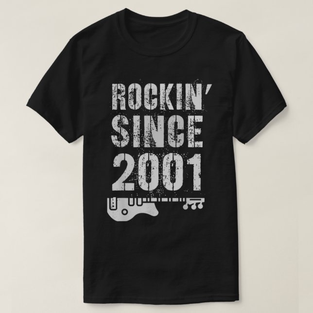 Rockin'Fantastisk sedan 2001 Legendary Rockstar 21 T Shirt (Design framsida)