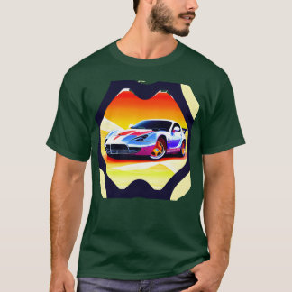 Rocking car gift boy t shirt