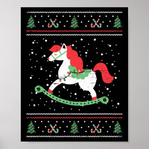 Rocking Hors for Children and Kids Jul Julafton Poster