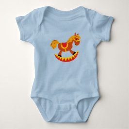 Rocking Horse Baby Bodydräkt T Shirt