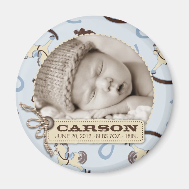 Rocking Horse Boy Magnet R (Framsidan)