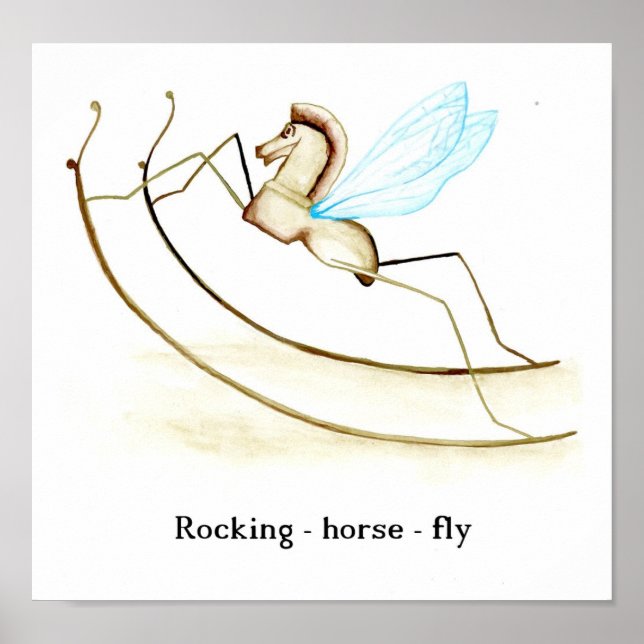 Rocking Horse Fly Poster (Framsidan)