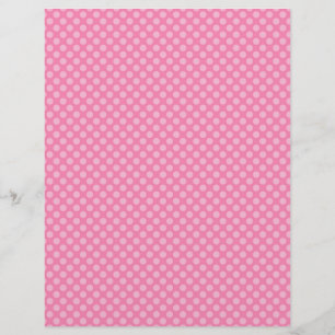 Rocking Horse Girl Scrapbook Papper BRT PNK DOT