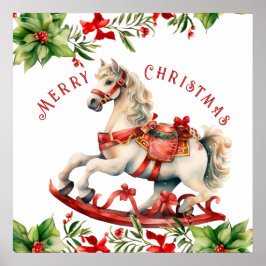 Rocking Horse God jul Poster