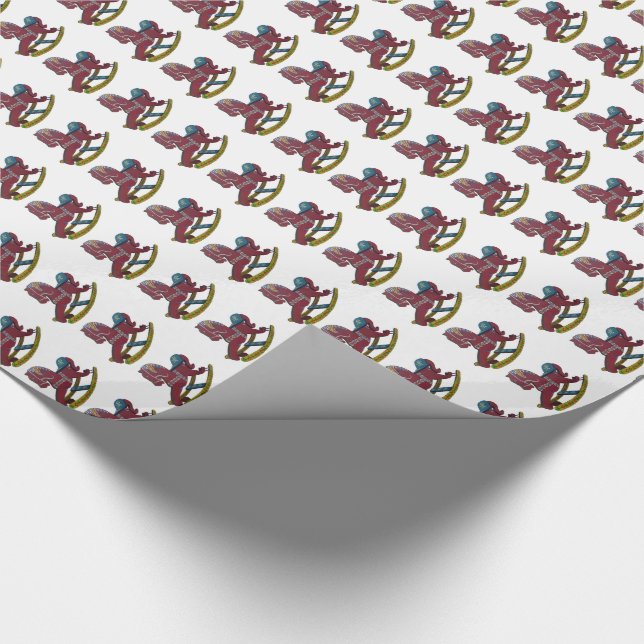 Rocking Horses Presentpapper (Hörn)