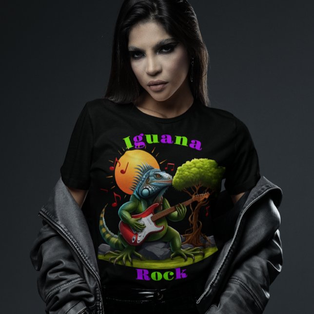 Rocking Reptiles Sunset Sergranat (2) T Shirt (Skapare uppladdad)