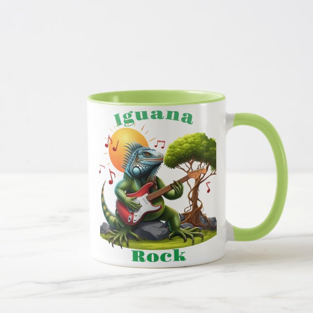 Rocking Reptiles Sunset Sergranat Mugg (Höger)
