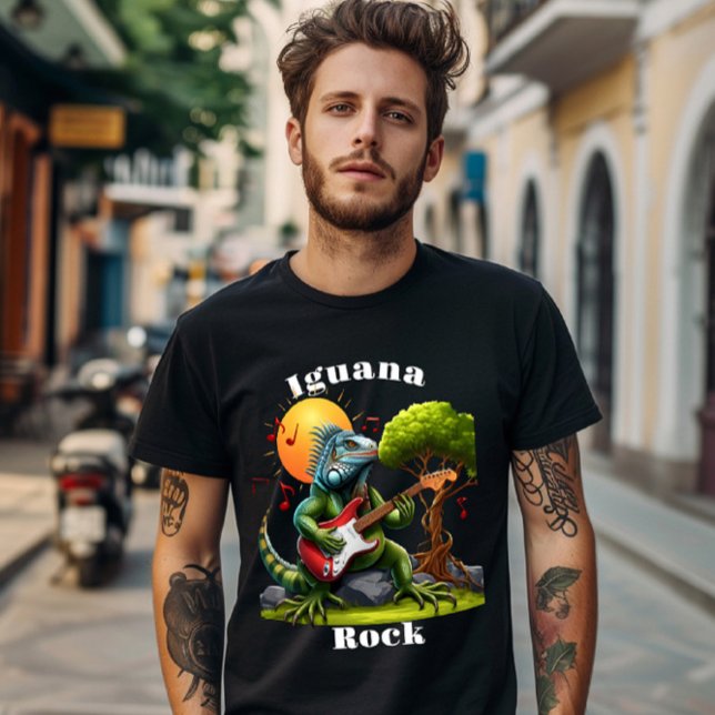 Rocking Reptiles Sunset Sergranat T Shirt (Skapare uppladdad)