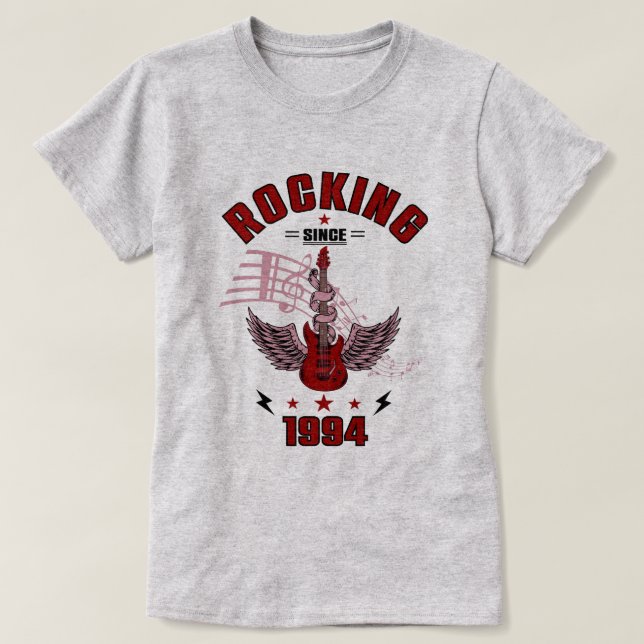 ROCKING T SHIRT (Design framsida)