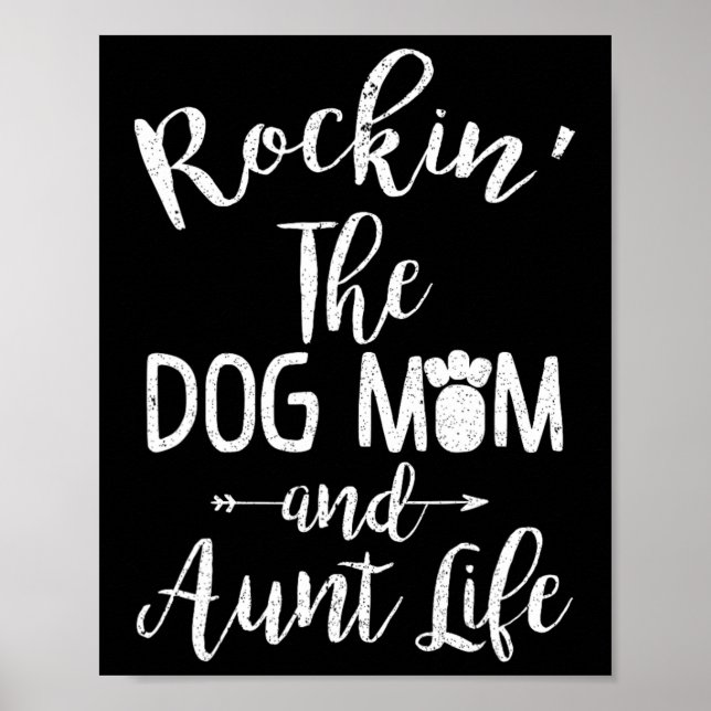 Rocking the Hund och Moster Life Mors dag Poster (Framsidan)