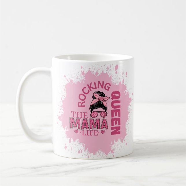 Rocking the Mama life  Kaffemugg (Vänster)