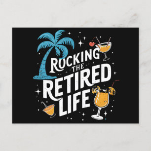 Rocking the Retrött Life Summer Funny Pension Vykort