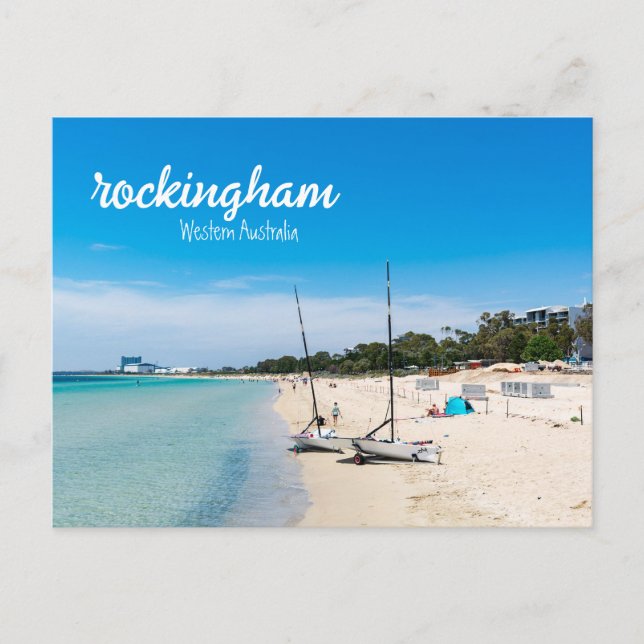 Rockingham Foreshore Australien Vykort (Framsida)