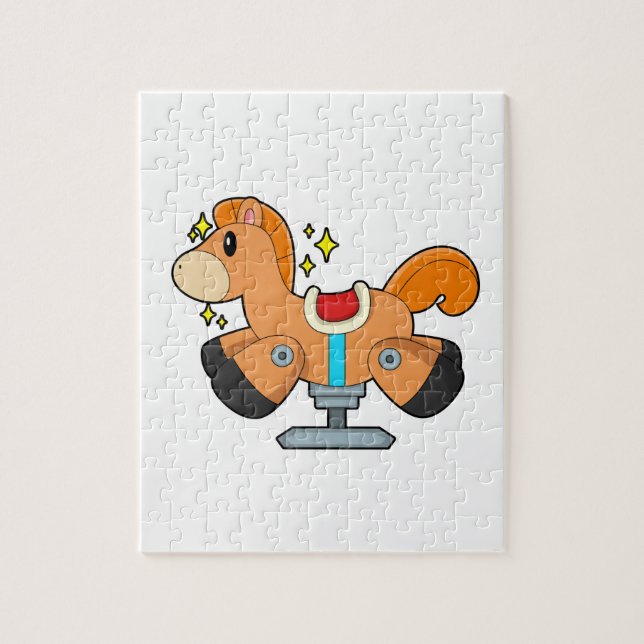 Rockinghäst Pussel (Vertikal)