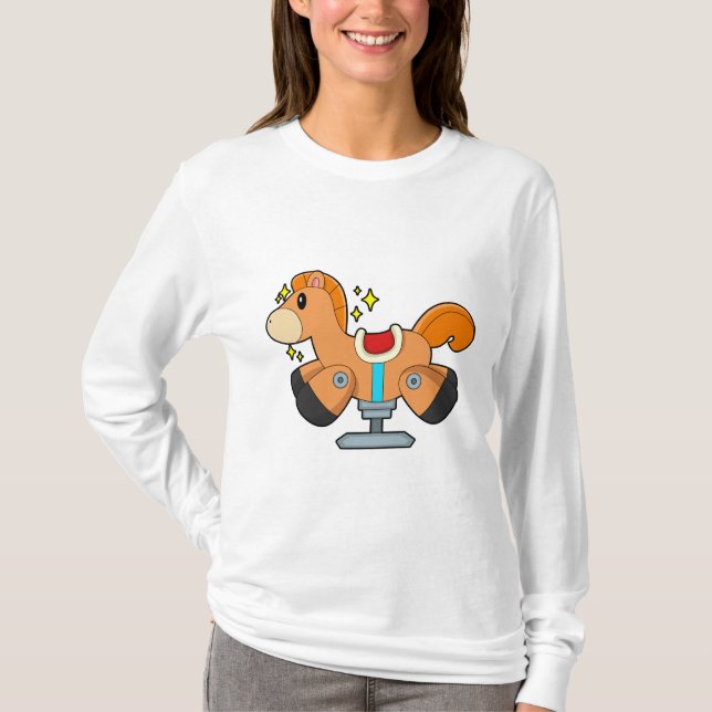 Rockinghäst T Shirt (Framsida)