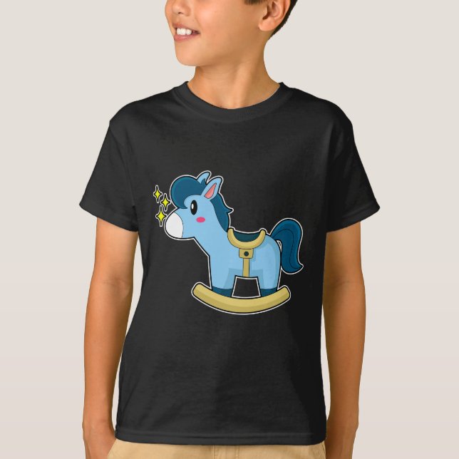 Rockinghäst T Shirt (Framsida)