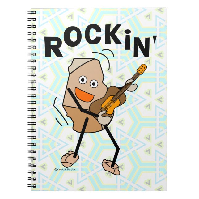 Rockin'Guitar Anteckningsbok (Framsidan)
