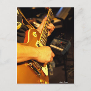 Rockin'guitar Vykort