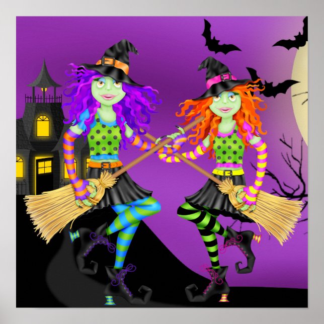Rockin'Halloween Witch - SRF Poster (Framsidan)