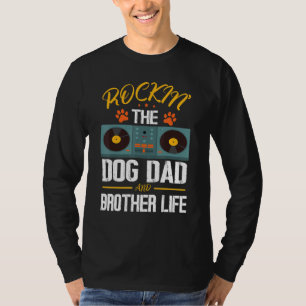 Rockin''Hund och broder Life-kusin syster T Shirt