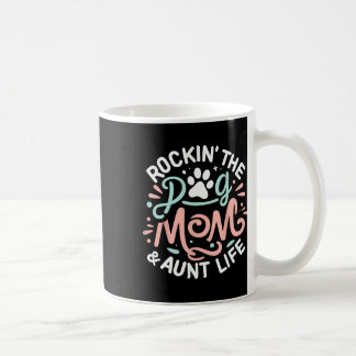 Rockin''Hund och Moster Life Hund älskare Mor Kaffemugg