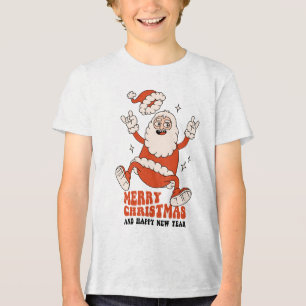 Rockin'Jultomten - en god jul T Shirt