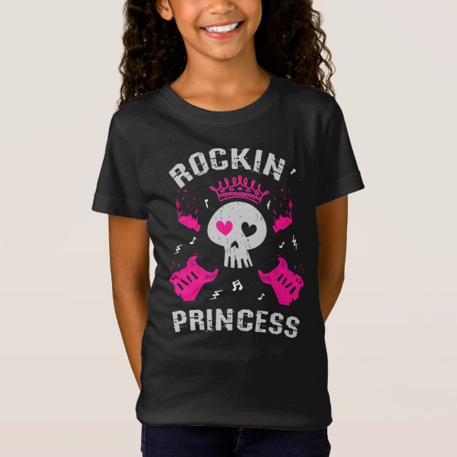 Rockin'Princess T Shirt (Framsida)