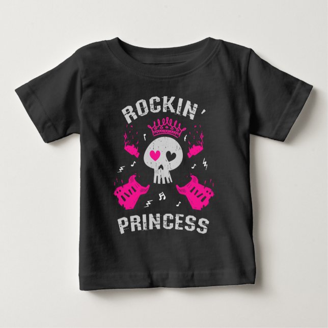 Rockin'Princess T Shirt (Framsida)